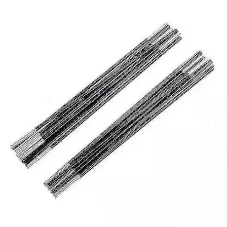 Universal Trampolin Glasfiberstænger Til Udskiftning af Øverste Stang / Metalring - Med Hætter