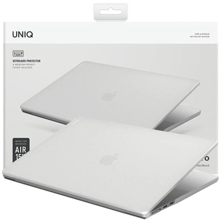 UNIQ-deksel Claro MacBook Pro 14 (2021) gjennomsiktig/duematt klar