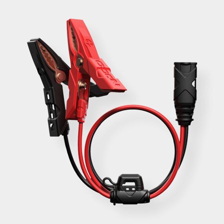 Quick connector for battery charger NOCO GC001 X-Connect Micro Battery Clamps, 60.96 cm, 12 V, with inline fuse holder + quick connector + battery 