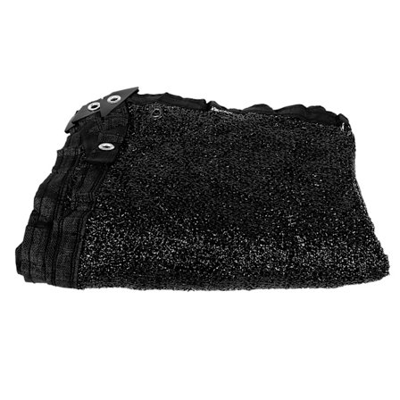 Varjostusverkko Auringonsuoja Pölytiivis Aurinkosuoja Kate Kasvihuone Parveke Piha Auringonvalosuoja Tarvikkeet 2 x 3 m Musta 3 Ommelta