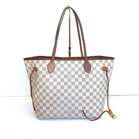 Louis Vuitton Vintage Pre-owned Canvas totevskor beige, Dam Vintage Väskor, Dam, Storlek: ONE SIZE