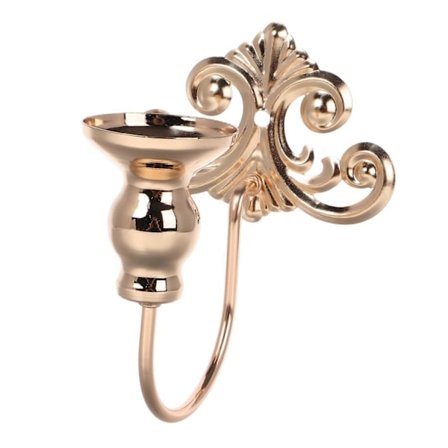 Guld Metal Væglamper Lysestager til Boligindretning, Dekorative Vægmonterede Lyslygter (FMY)