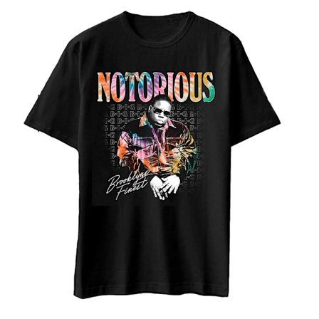 Biggie Smalls Unisex Vuxen Brooklyn's Finest Bomull T-Shirt L B