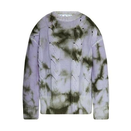 Off White Wool sweater Lilla, Dame, Størrelse: 2XS