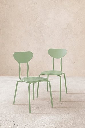 Jotex - Ulkotuolit, 2/pakk. Mineral Gray Mineral gray - LANNION - Osta Puutarhatuolit & puutarhajakkarat Jotex