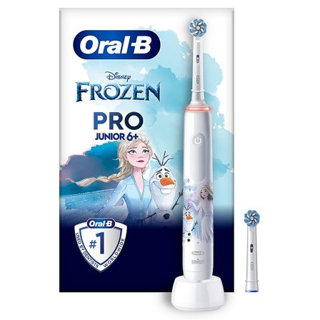 Oral-B Frozen Junior Eltandbørste Børn 6+, Medicin & Pleje, Tandpleje Til Børn, Børnetandbørster