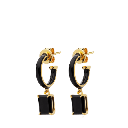 Sophie by Iris Earrings Örhängen Dam Svart ONESIZE