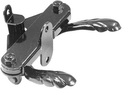 Habo 16103 Portlås 120 mm, svart Ikke forsinket, Dør- & vindusbeslag