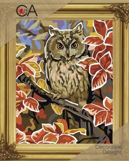 Stickpackung Straminbild Eule - Collection D'Art