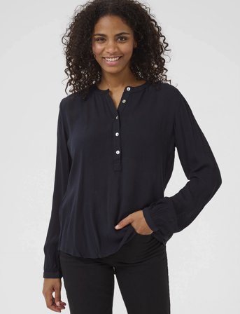 Kaffe Karla Amber Shirt - Blue - 34