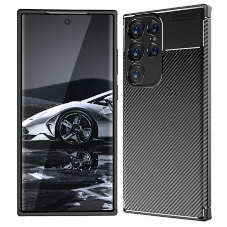 Samsung S24 Ultra Iskunkestävä ohut kansi FullCarbon V4