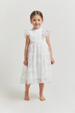 Malina Bridal - Mini Bianca dress - 5-6 - White