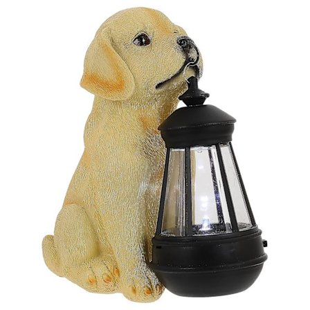 Udendørs Lanterne Solcellelys Have Dekoration Have Statue Solcellelys Solcelle Havelys Have Dyr Statue