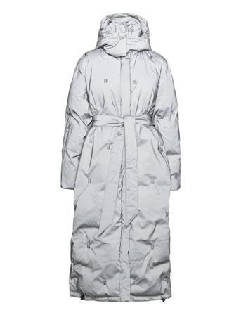 Maxiiina Long Coat Fôret Kåpe Grå ROTATE Birger Christensen