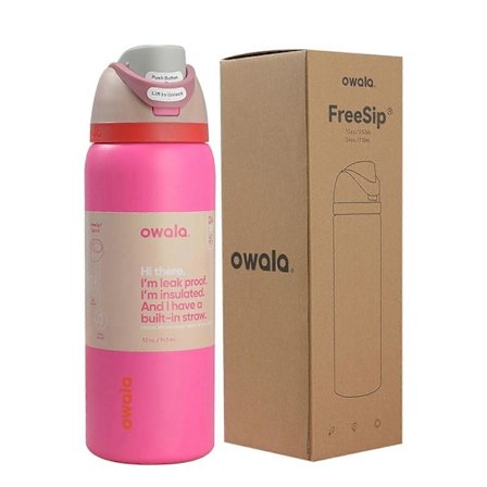 Stor 710 ml Off-White Termosflaske for Eventyr[CH] rose red
