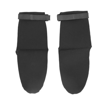 Vanntett sokker for menn og kvinner Nylon Sand Proof Beach Volleyball Sokker for utendørs vannsport Dykking Svømming Svart XL