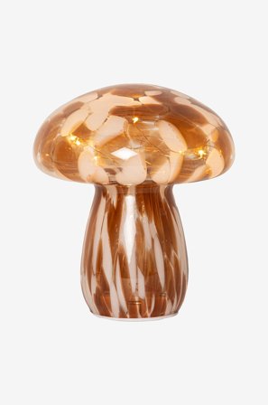 Jotex - Funghi 17cm Brun - Dekorasjon - Kjøp LED-lys hos Jotex