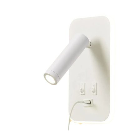 12W Moderni LED Seinävalaisimet Sisäkäyttöön LED Seinävalaisin Kytkimellä 330° Kääntyvä, LED Luku Seinäspotti LED Seinälamppu Makuuhuoneen Yöpöydälle 