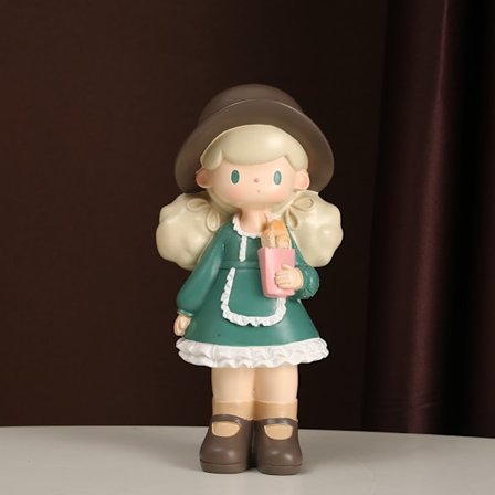 Härlig mjölkte syster hartsdekoration spargris stjärna pennhållare heminredning Jul nyår semesterpresent 10*8*19CM