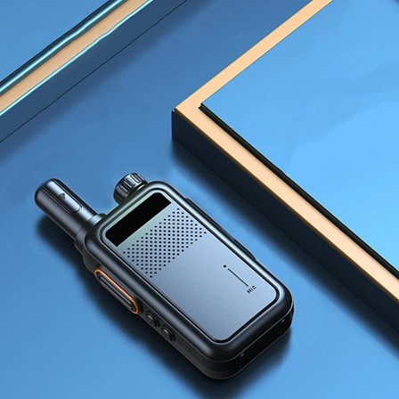 Barnens spel Mini trådlös Walkie Talkie för barn, Hands Free Walki Talki, Lång räckvidd utomhus Handheld Talkie, Barnens förälder-barn interaktion 