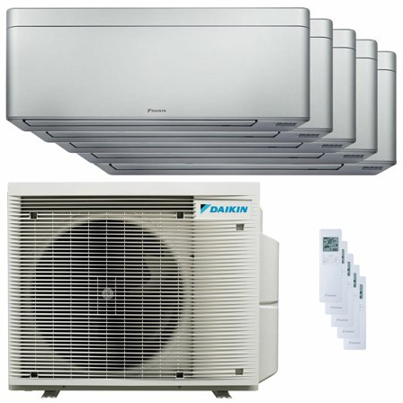 Condizionatore Daikin Stylish Silver penta split 7000+7000+7000+7000+7000 BTU inverter A++ wifi unità esterna 7.8 kW