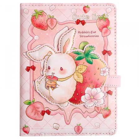 Söt björn journal anteckningsbok, björn journal för flickor, söt Jo