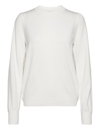 Nubaojiny Pullover - Noos Pullover Hvit Nümph*Betinget Tilbud