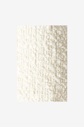 Jotex - Plain Boucle Stoffprøve Akryl/Polyester Naturhvit CODA - Kjøp Stoffprøver - Møbler hos Jotex