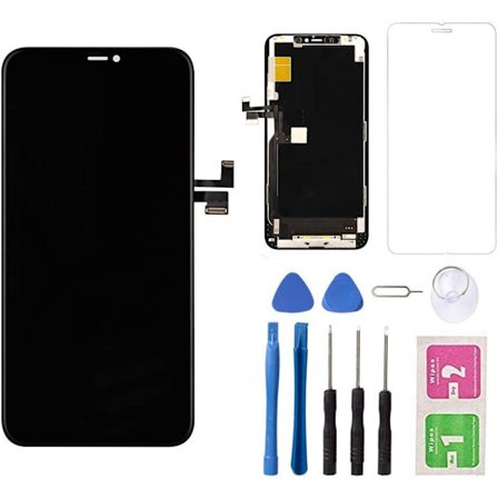 Ersättning Iphone 11 pro skärm med verktyg och Vattentätt lim