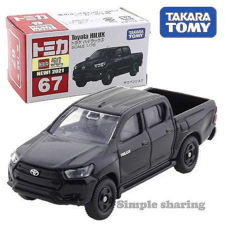 Hhcx-takara Tomy Bilmodel Toyota Hilux Pickup Bugatti Toyota Celsior Legering Bil Dreng Legetøjssamling Prydgenstande[HK]
