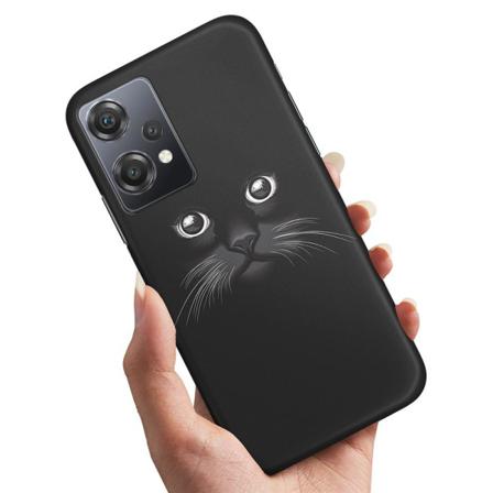 OnePlus Nord CE 2 Lite 5G - Skal/Mobilskal Svart Katt