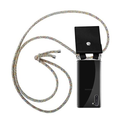 Coque för Samsung Galaxy NOTE 10 Halsband i RAINBOW Fodralhalsband i mode Silikon skydd