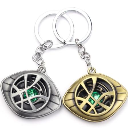 2 nøkkelringer rundt Marvel of Dr. Strange Argo's motorsykkeløye