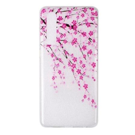 Huawei Honor P30 Skal Soft Tpu Flexi - Körsbärsblom Transparent