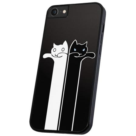iPhone 6/7/8/SE - Cover/Mobilcover Langstrakte Katte Multicolor