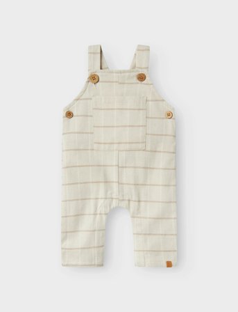 Lil'Atelier Nbmnadim Loose Overall Lil - Beige - 62
