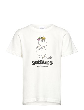 MUMIN Character Snorkm T-Shirt - White - 86/92