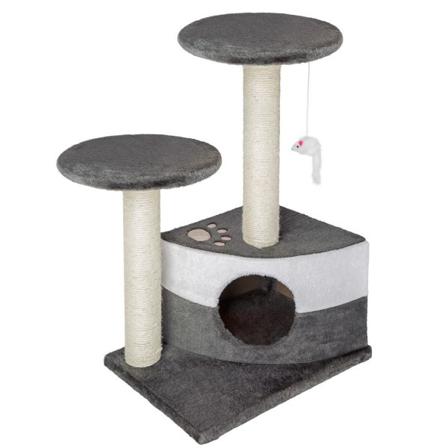 Tectake Katt Klösträd / Klösmöbel Tommy Vit