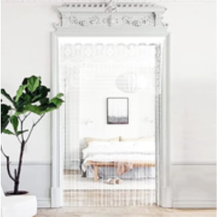 stk. Rumdeler Døråbning Hippie Vinduespanel Rumdeler Væggardiner (100×200 cm)