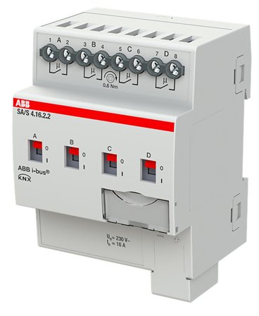 ABB 2CDG110262R0011 Bryteraktuator KNX, 230V, 16 A Maks. antall omkoblingskontakter: 4, Elfordeling & strømforsyning