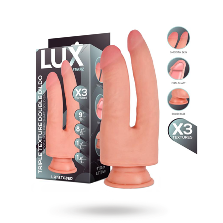 Franz Triple Density Double Dildo 23 cm