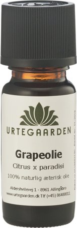 Urtegaarden Grapeolie Æterisk Olie 10 ml, Tøj & Bolig, Duftolier, Æteriske Olier