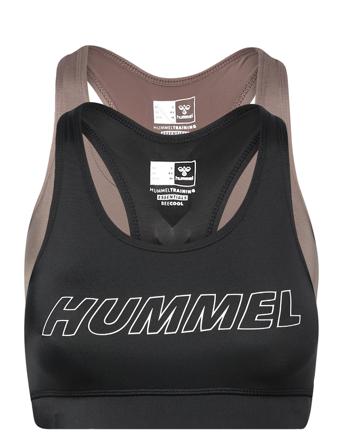 Hmlte Tola 2-Pack Sports Bra Black Hummel