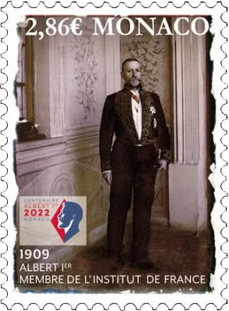 Monaco - Prince Albert I - Postfrisk frimærke