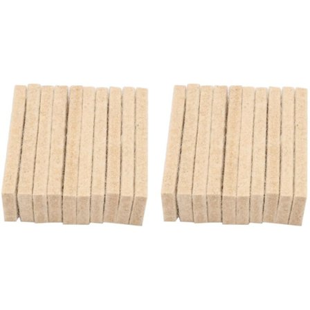 20 stk Treningsykkel Bremsesko Filt Motstand Ull for Erstatningsdel