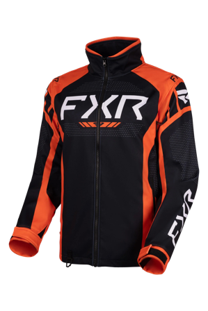 Jacke FXR Cold Cross RR Schwarz/Orange/Weiß M