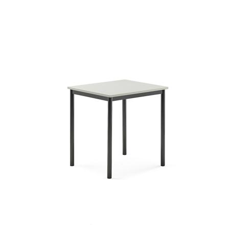 Tisch BORÅS, 700x600x720 mm, Laminat grau, anthrazit