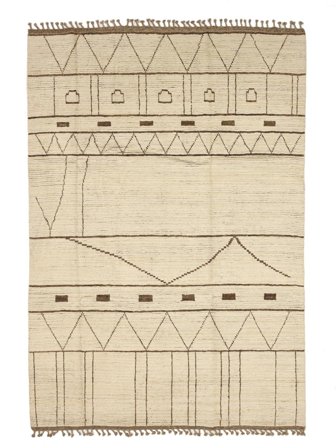 217X316 Tapis Berbère Style Moderne (Laine, Afghanistan) Carpetvista
