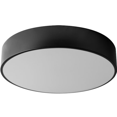 PLAFOND LAMPA 50CM RUND TAK APP644-4C SVART