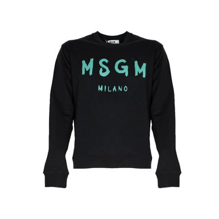 Msgm Hoodie Sort, Herre